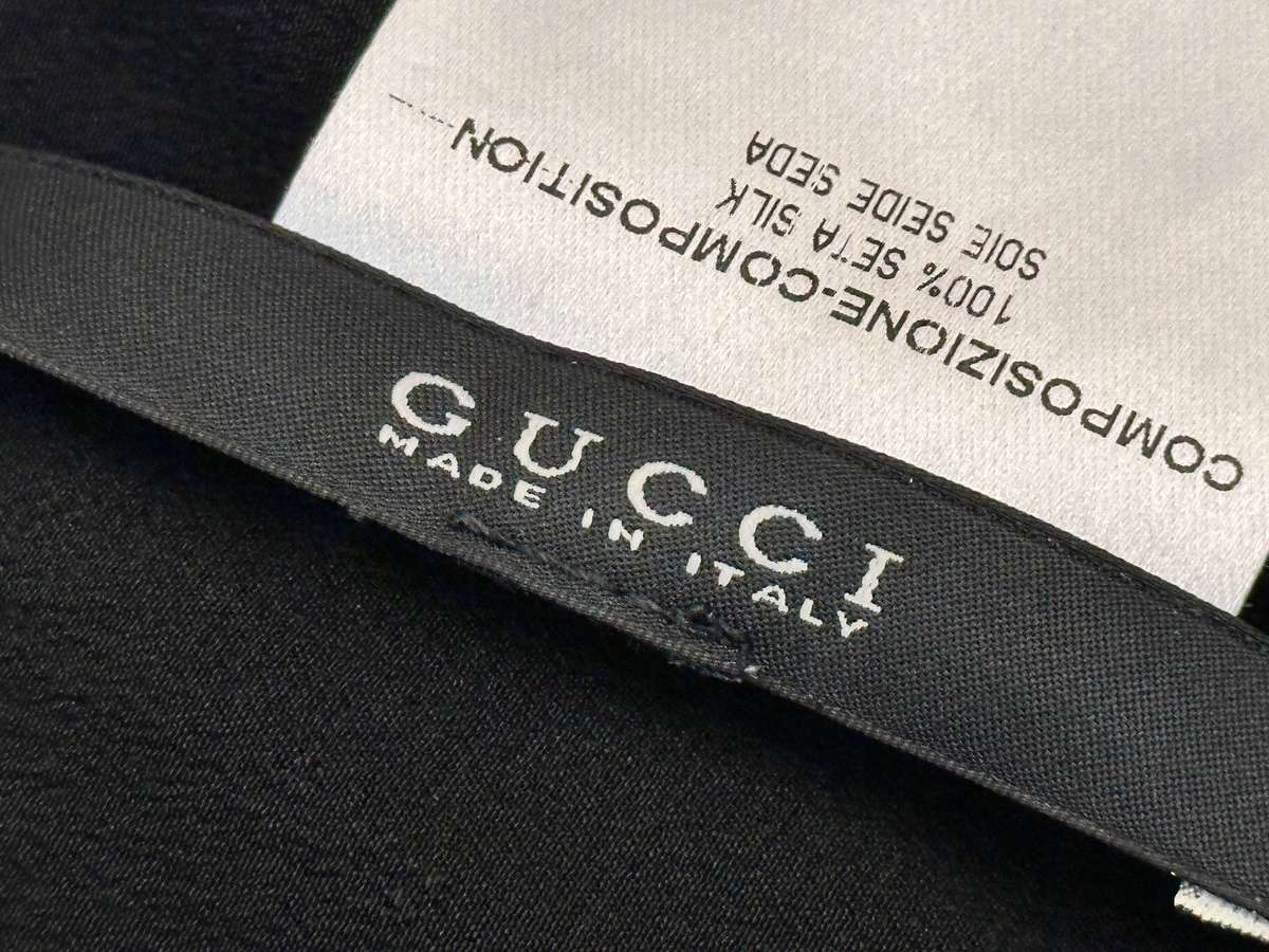 Gucci Iconic Signature Collection Silk Blouse
