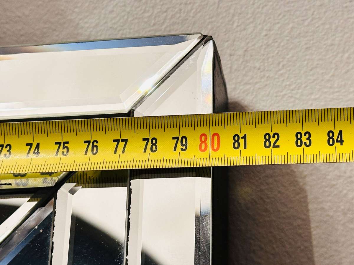 Opulent Neoclassical Large Statement Mirror