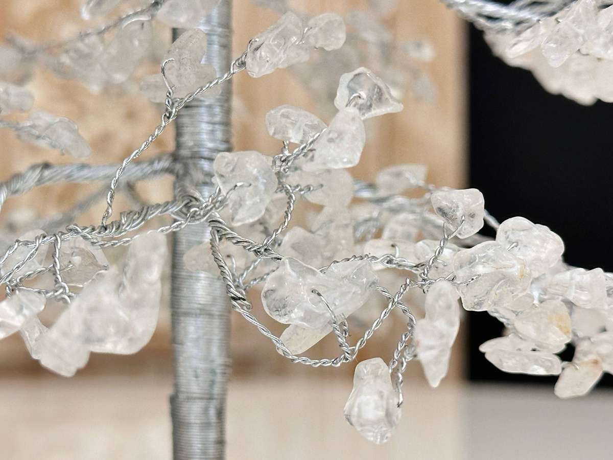 Exquisite Quartz Crystal Large Statement Christmas Tree