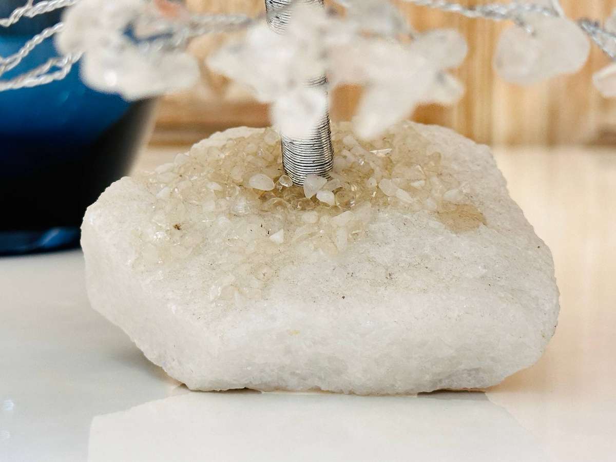 Exquisite Quartz Crystal Large Statement Christmas Tree