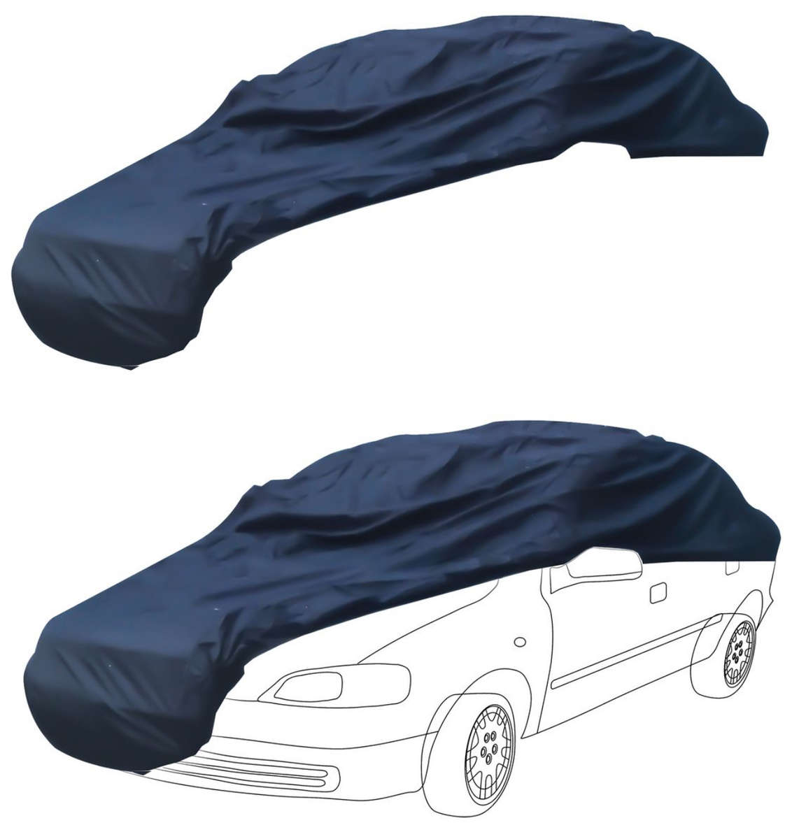 Large Car Cover with Storage Bag