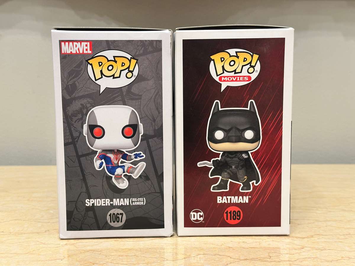 FUNKO POP Limited Edition Spider-Man & Batman
