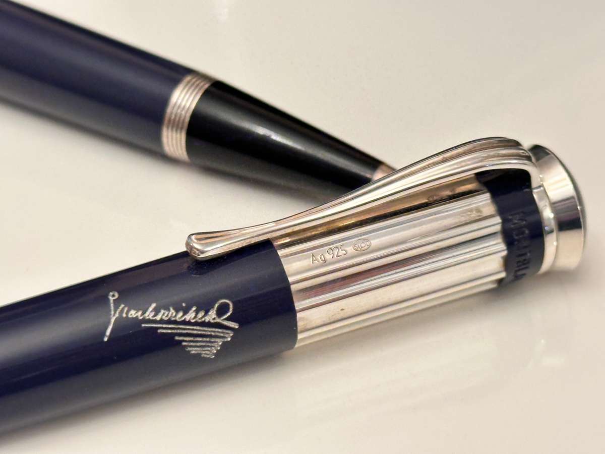 Montblanc Limited Edition Charles Dickens - Sterling Silver Collectors Set in Original Box