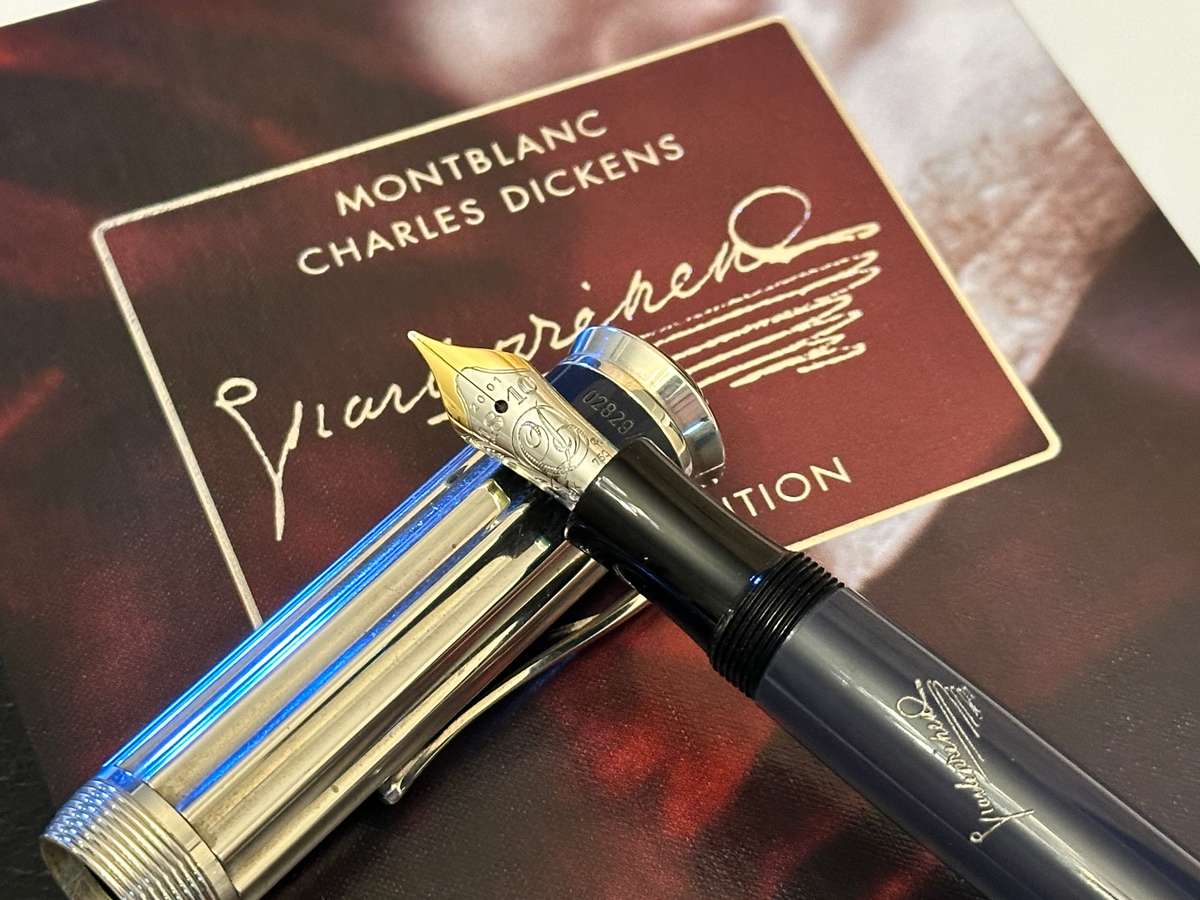 Montblanc Limited Edition Charles Dickens - Sterling Silver Collectors Set in Original Box