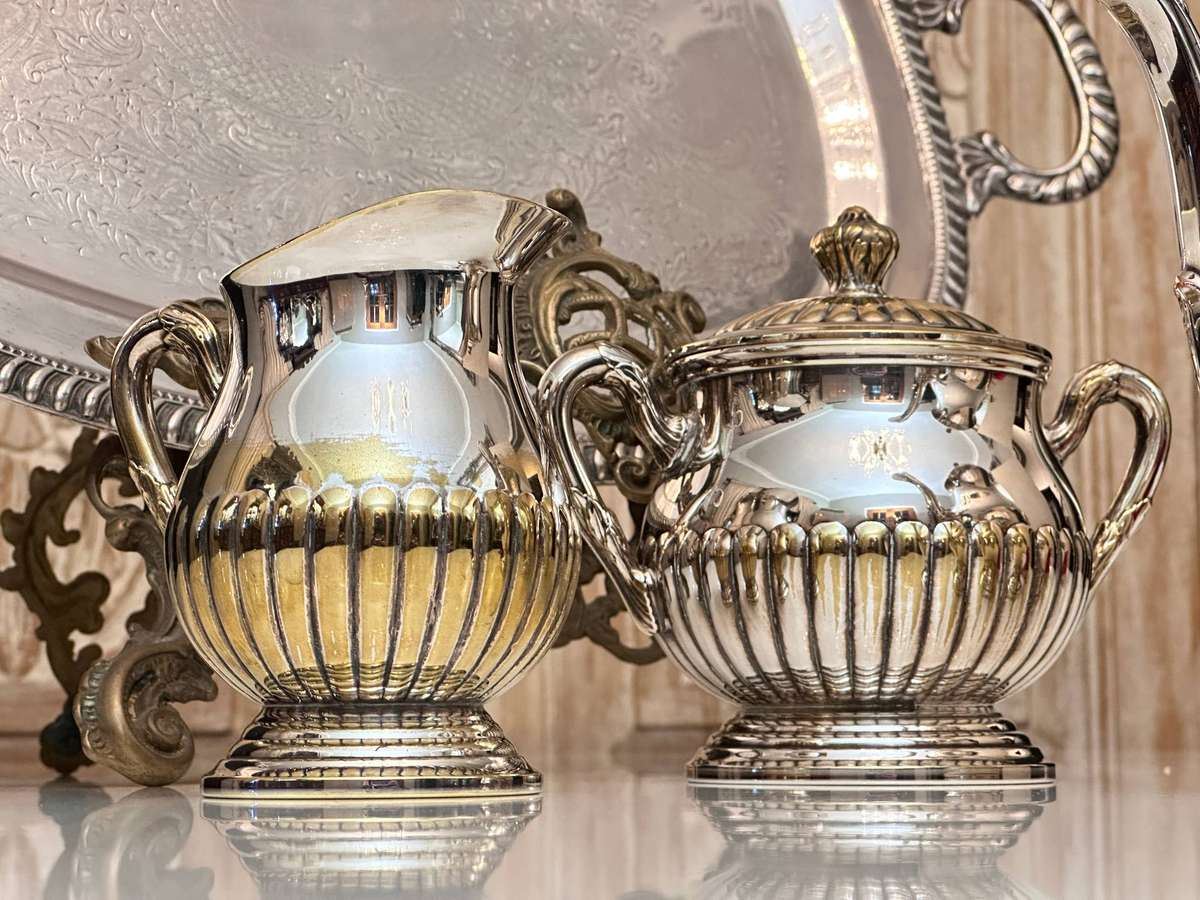 Elegant Vintage Serving Set
