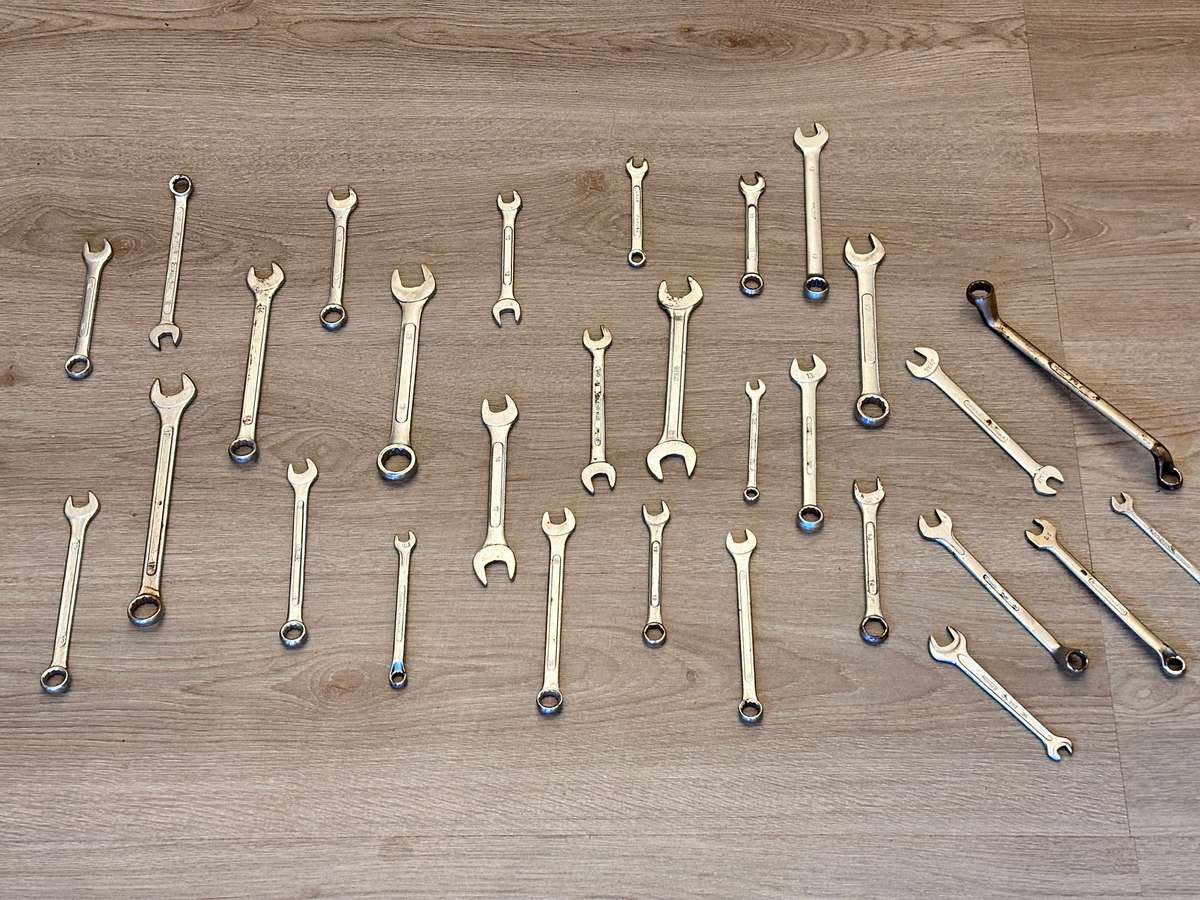 Huge Gedore & Chrome Vanadium Spanner Selection