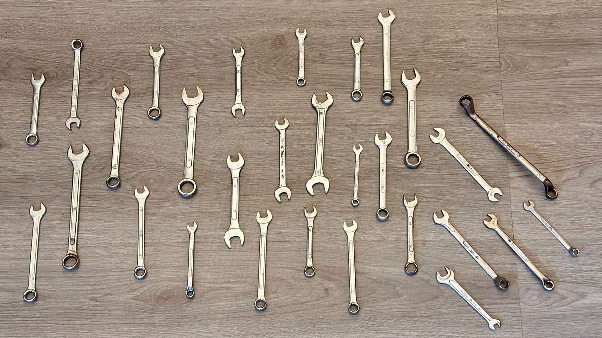 Huge Gedore & Chrome Vanadium Spanner Selection