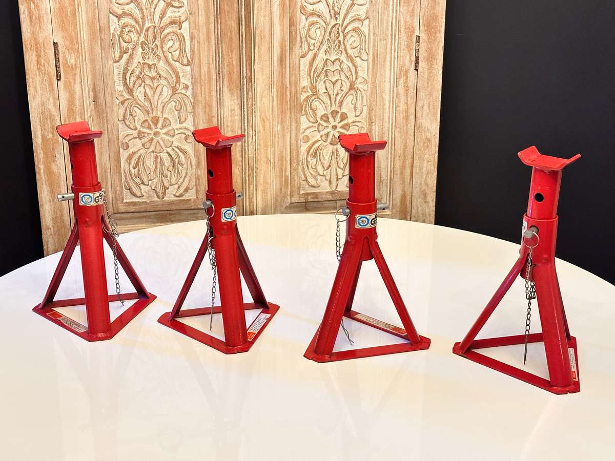 Set of 4 - 2 Ton Jack Stands