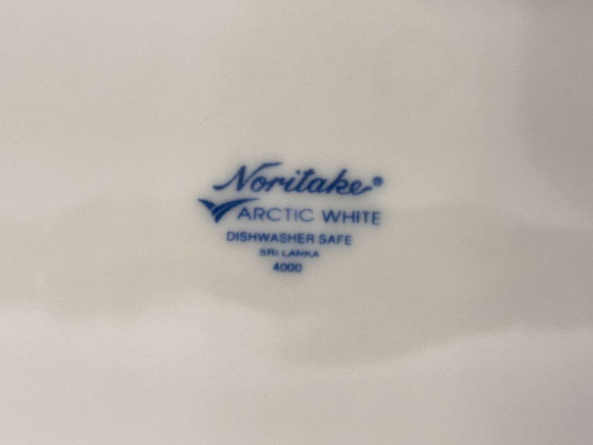 Elegant NORITAKE Dinner Plates- Set of 6