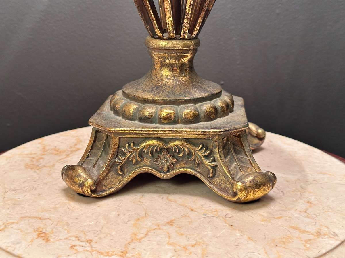 Exquisite Large Ornate Vintage Lamp