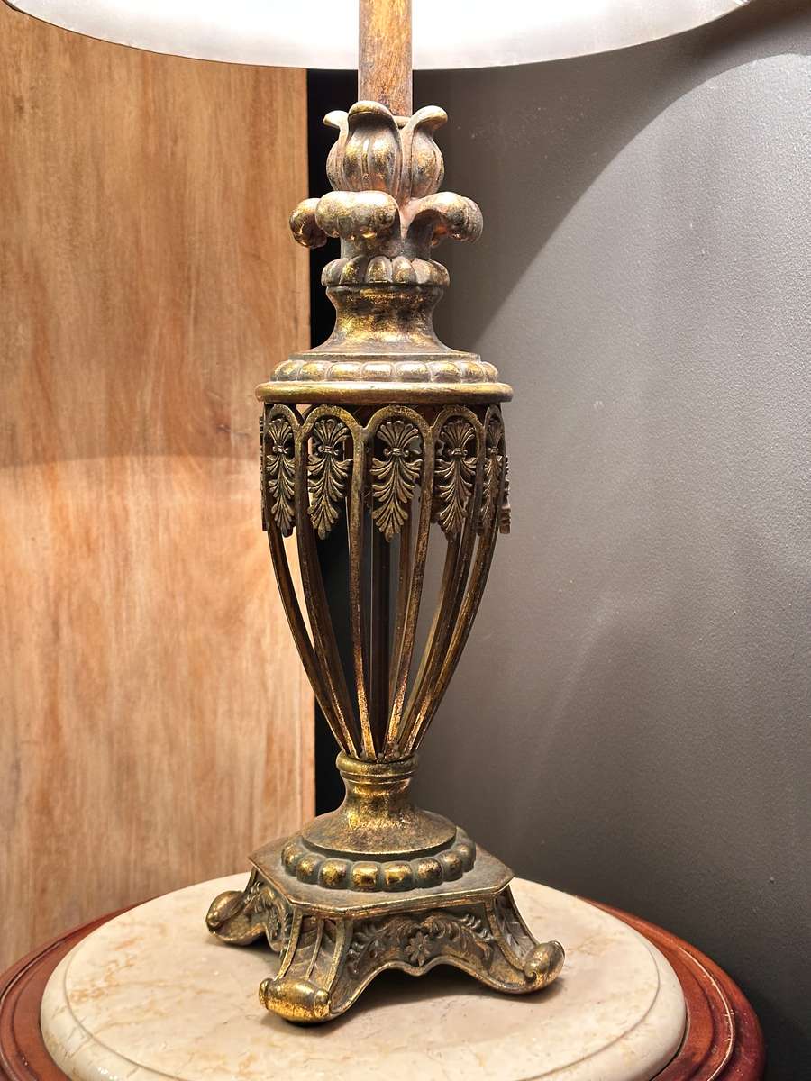 Exquisite Large Ornate Vintage Lamp