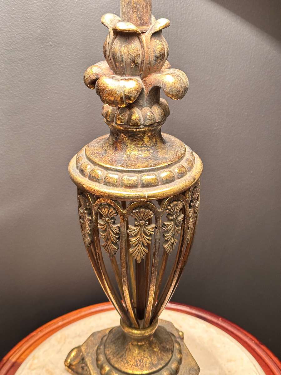 Exquisite Large Ornate Vintage Lamp