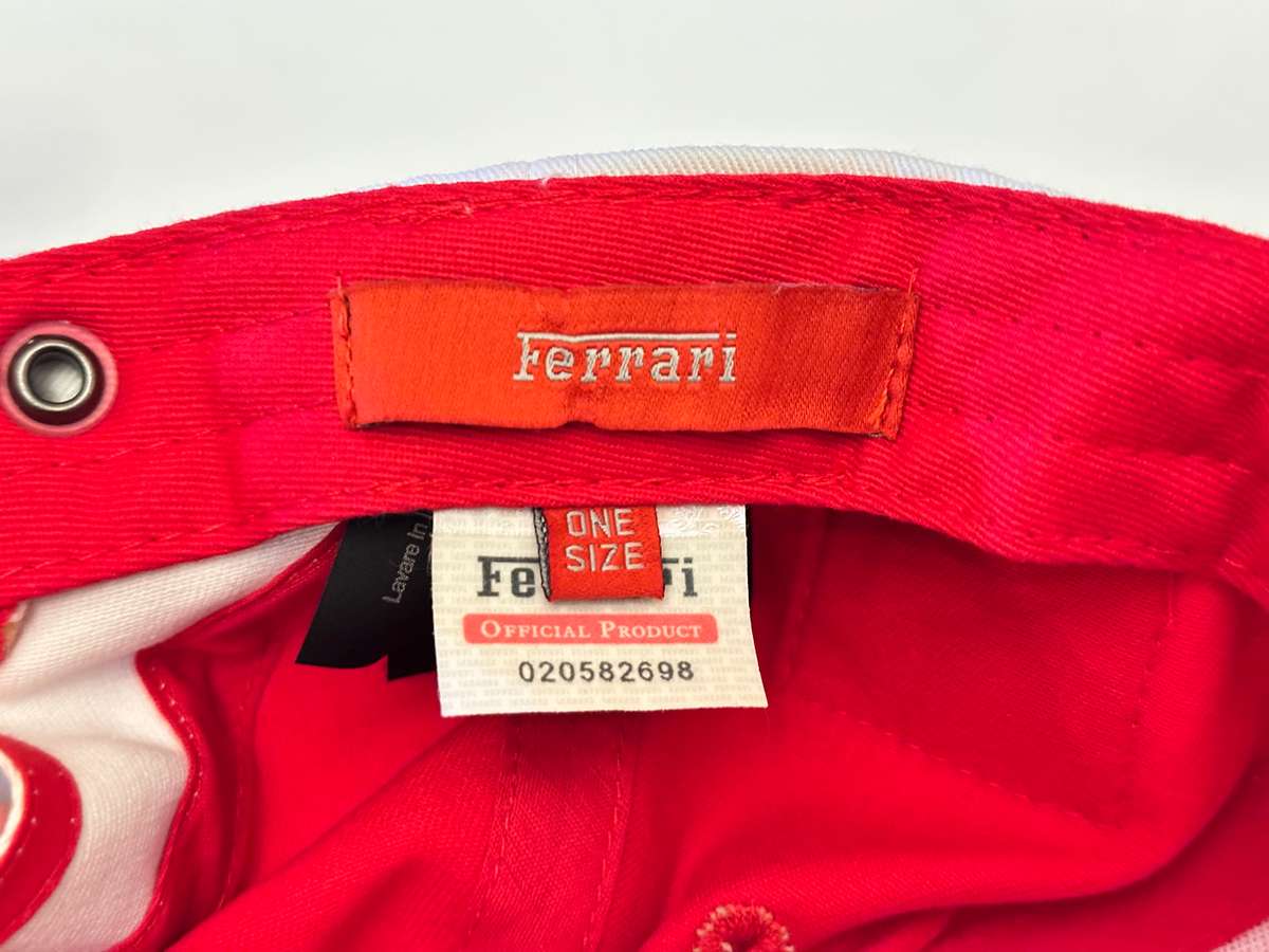 Official Scuderia Ferrari Italian Cap