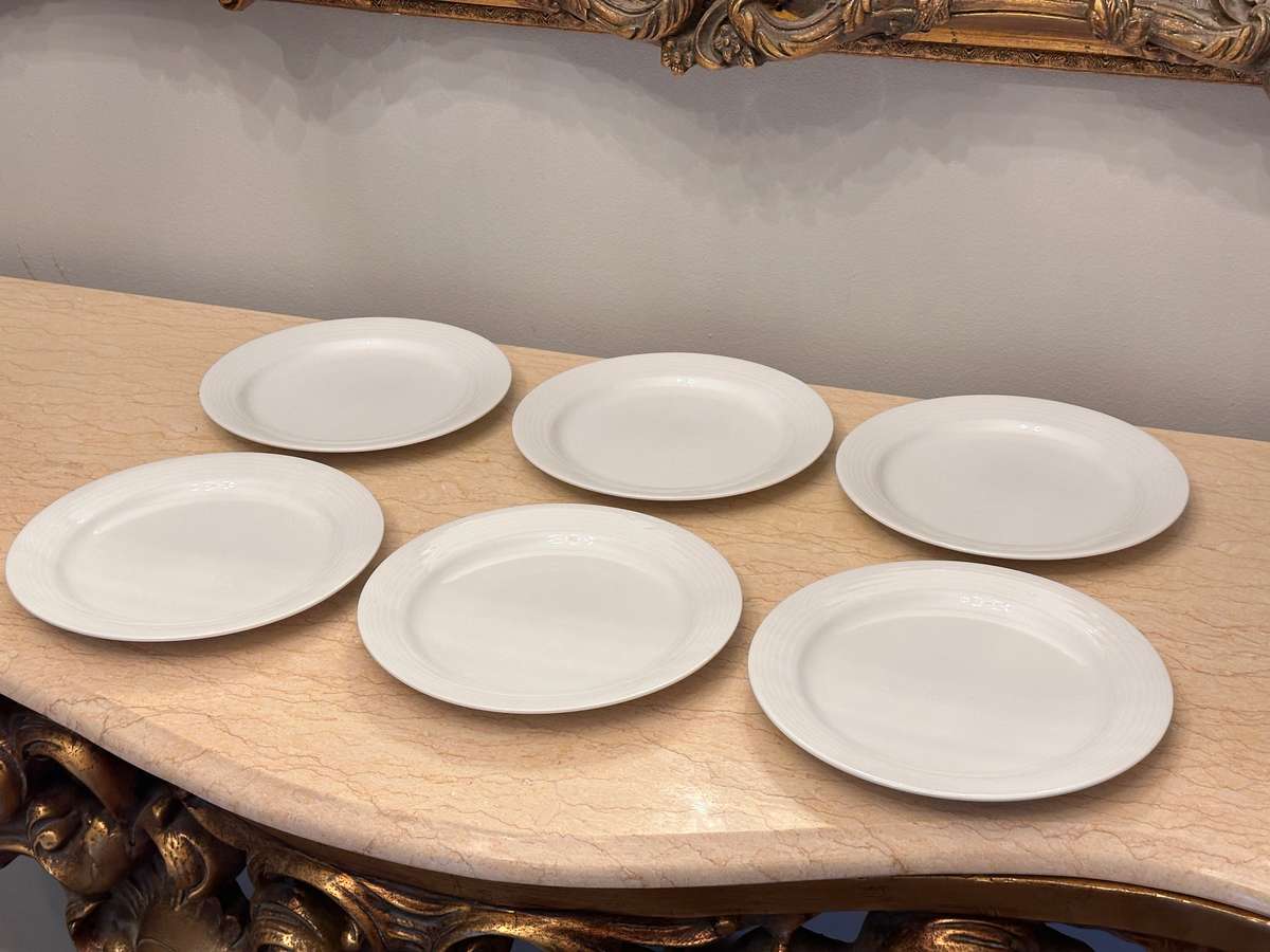Elegant NORITAKE Salad / Starter Plates - Set of 6