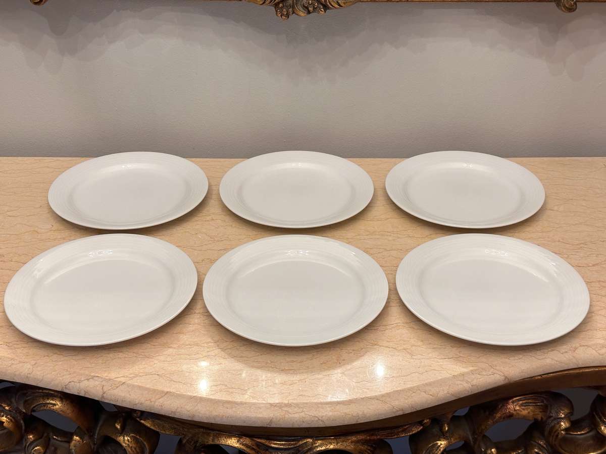 Elegant NORITAKE Salad / Starter Plates - Set of 6