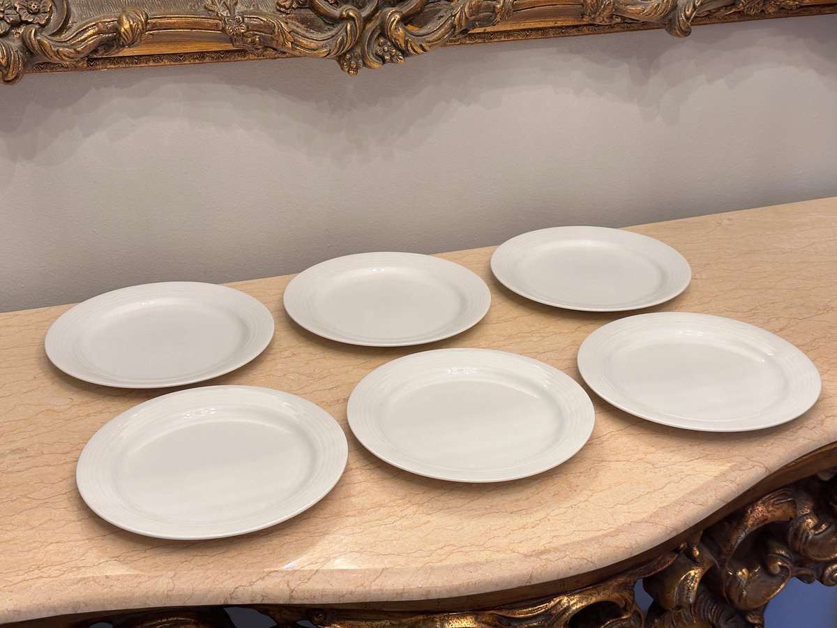 Elegant NORITAKE Salad / Starter Plates - Set of 6