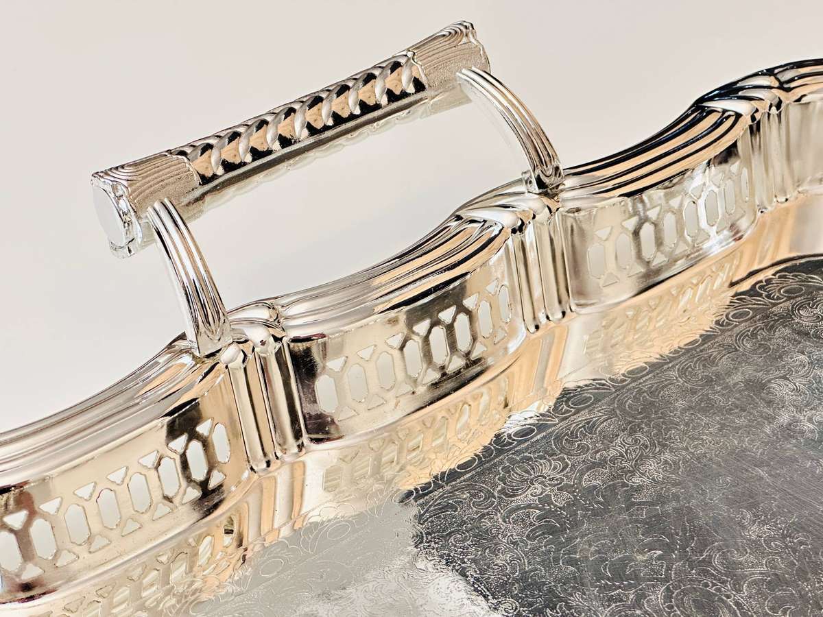 Exquisite Vintage Large Statement Tray