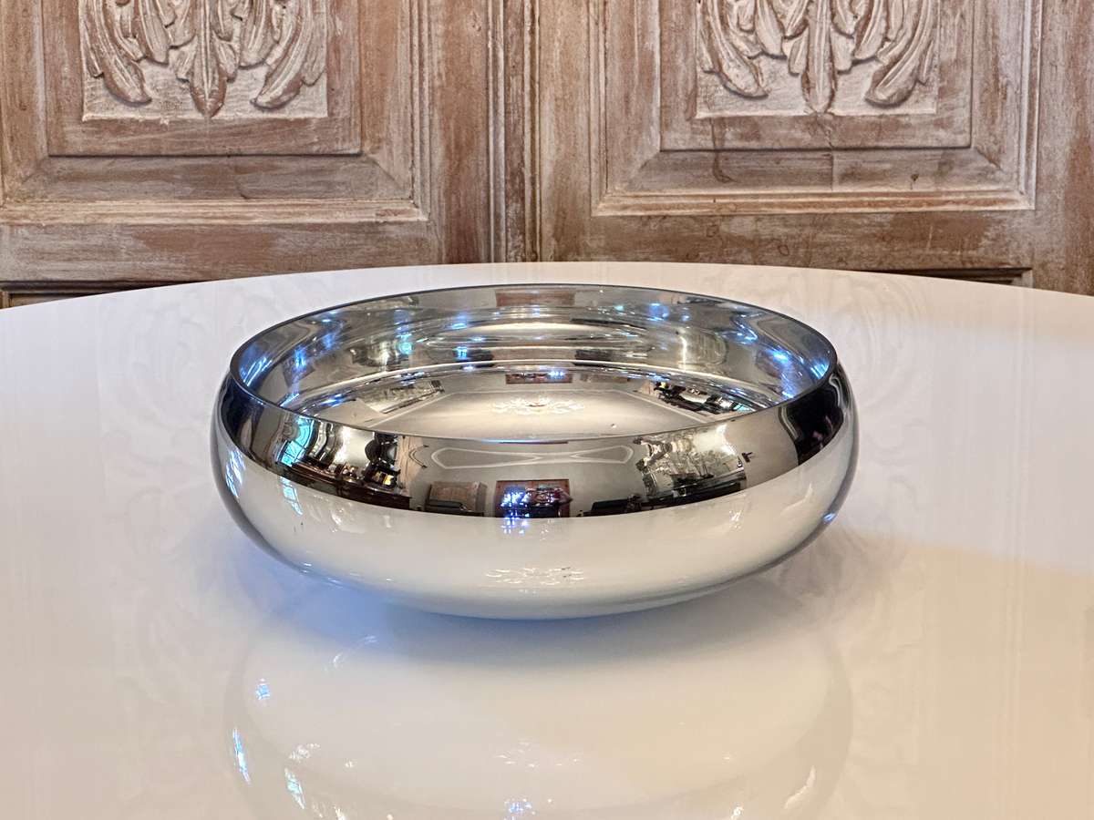 Exquisite Silver Glass Centre Piece