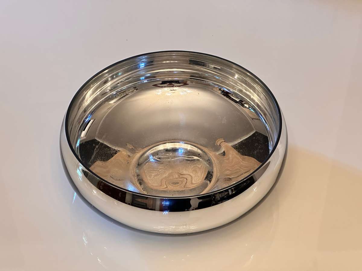 Exquisite Silver Glass Centre Piece