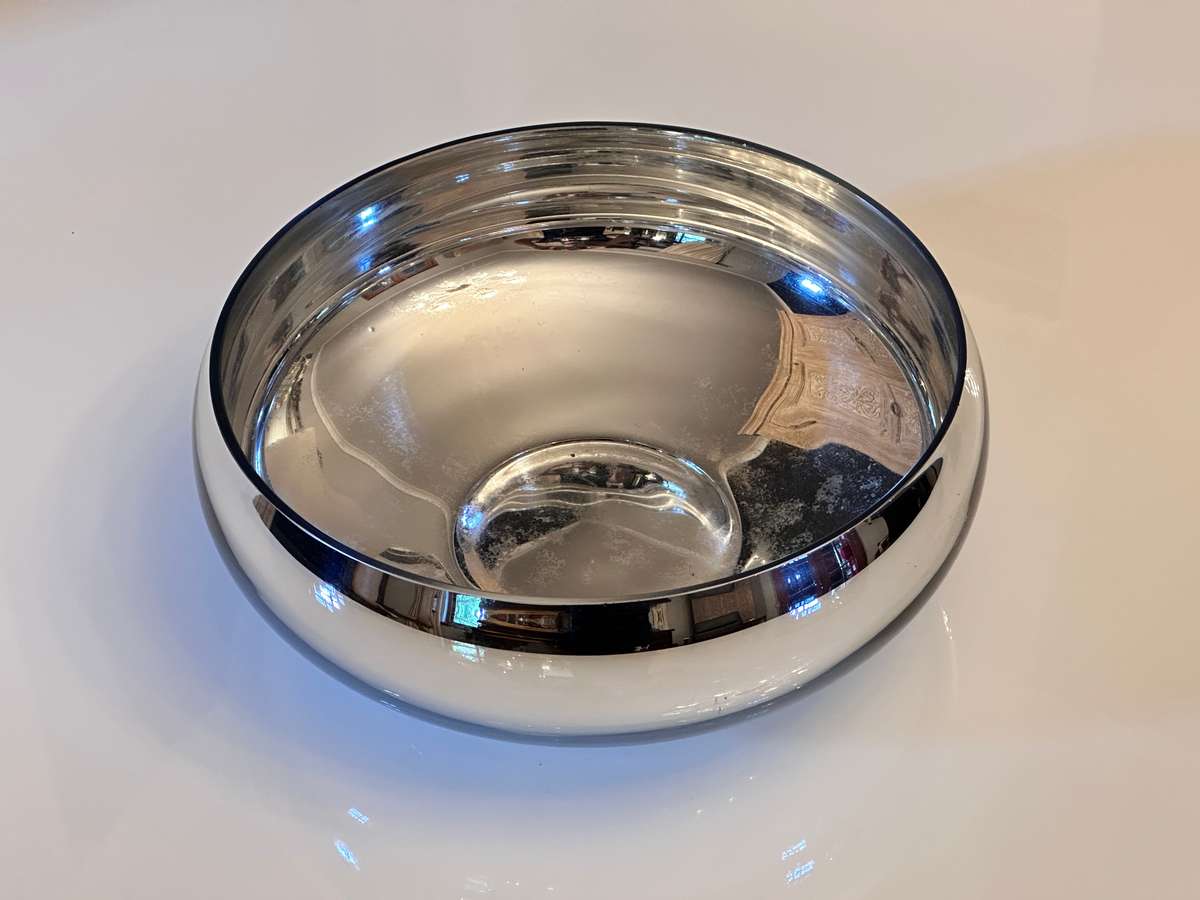 Exquisite Silver Glass Centre Piece