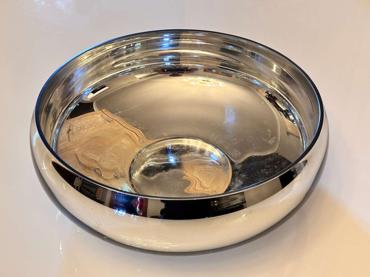 Exquisite Silver Glass Centre Piece