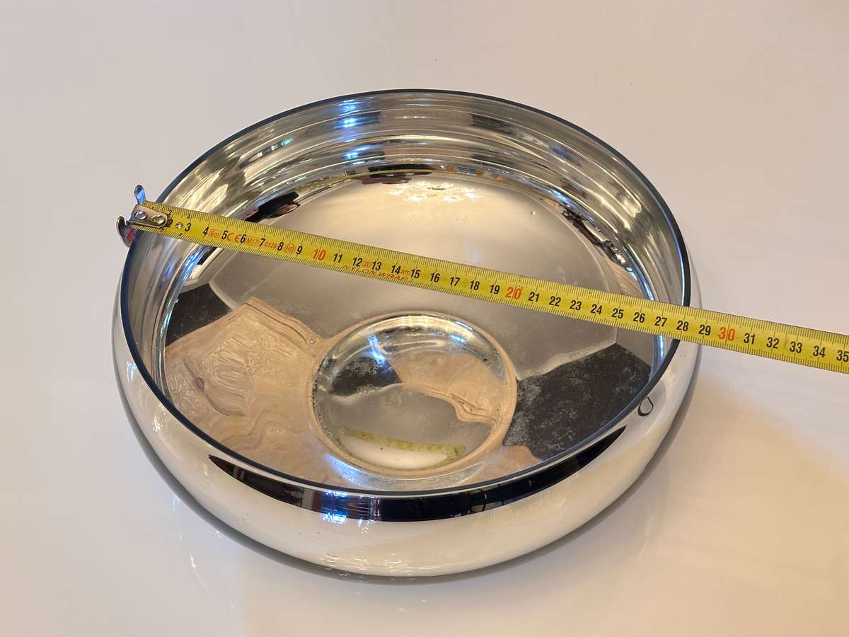 Exquisite Silver Glass Centre Piece