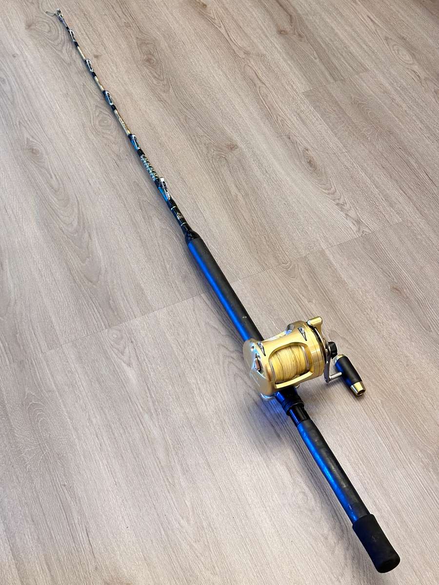 The ULTIMATE in Fishing OKUMA TITUS TG50-2 With SHIMANO TIAGRA Rod