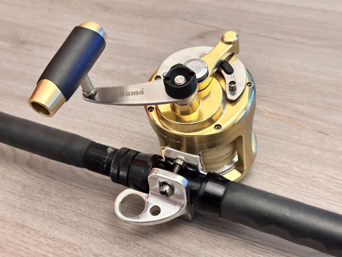 The ULTIMATE in Fishing OKUMA TITUS TG50-2 With SHIMANO TIAGRA Rod