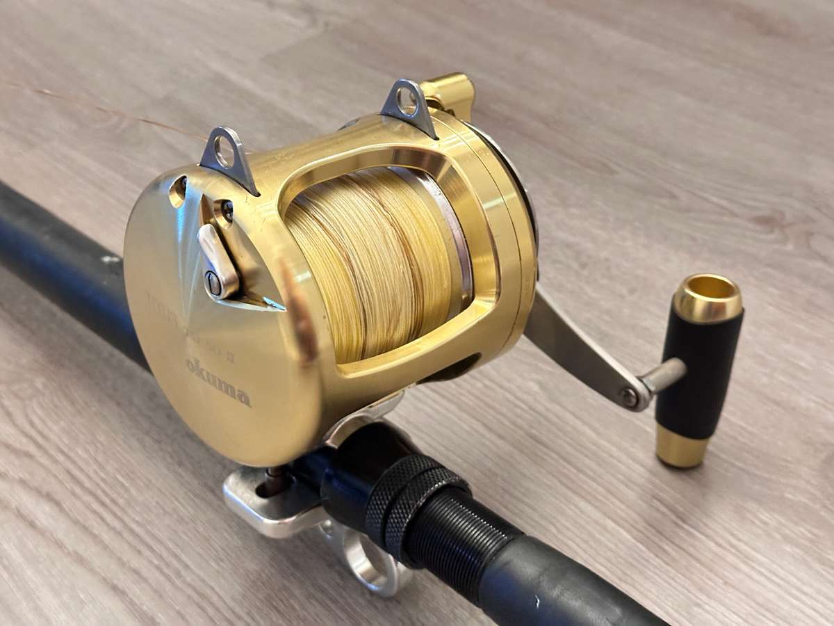 The ULTIMATE in Fishing OKUMA TITUS TG50-2 With SHIMANO TIAGRA Rod