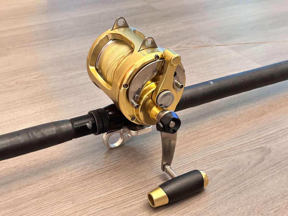 The ULTIMATE in Fishing OKUMA TITUS TG50-2 With SHIMANO TIAGRA Rod