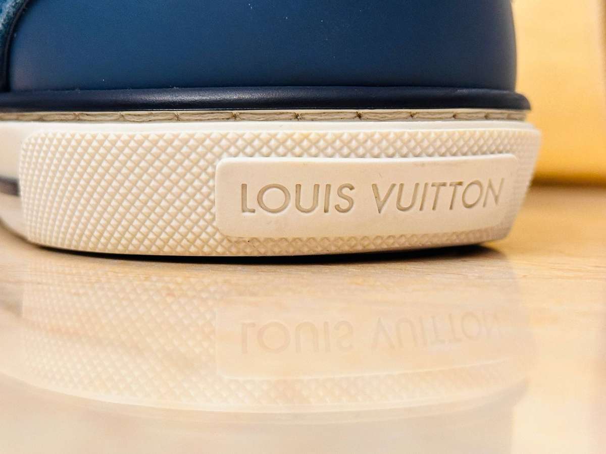 Louis Vuitton Iconic Damier Signature Collection Leather Shoes