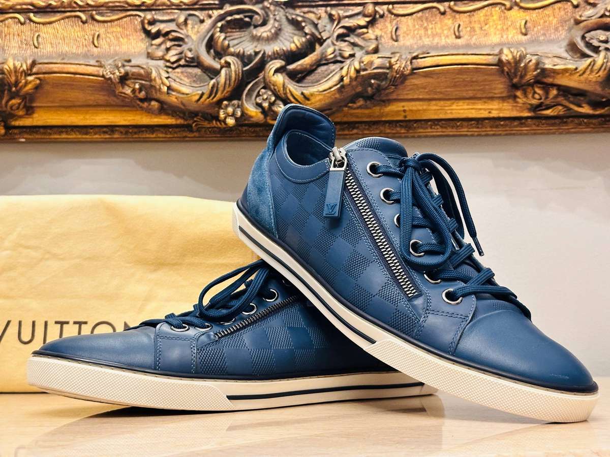 Louis Vuitton Iconic Damier Signature Collection Leather Shoes