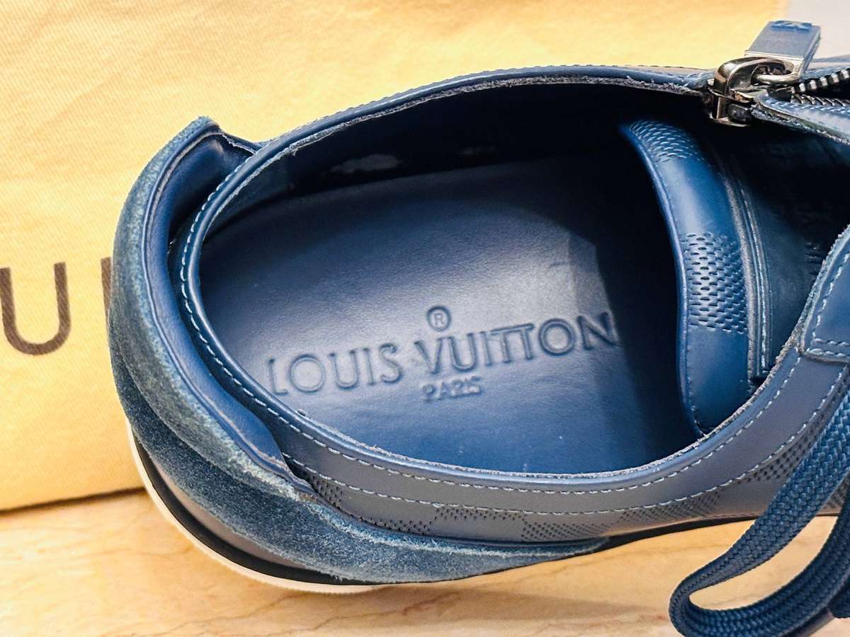 Louis Vuitton Iconic Damier Signature Collection Leather Shoes