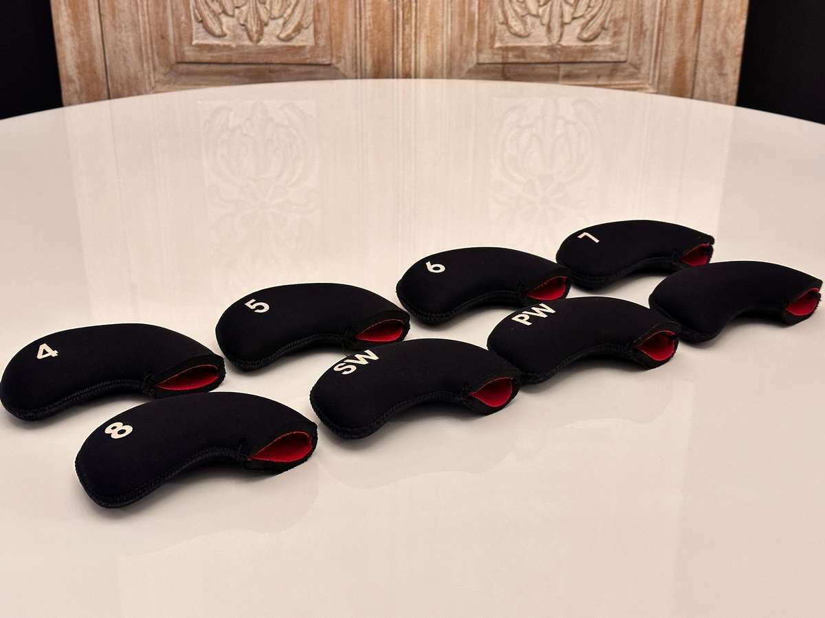 Golf Deluxe Iron Headcover Set