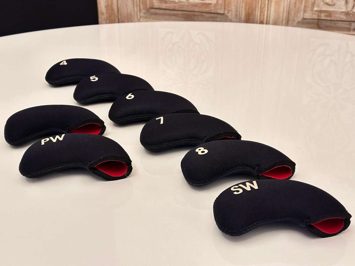 Golf Deluxe Iron Headcover Set