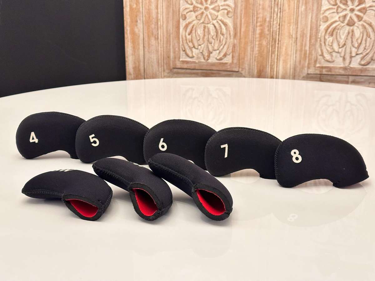 Golf Deluxe Iron Headcover Set