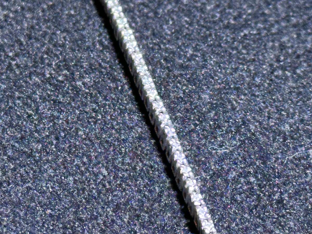 9CT White Gold with 1 Carat Natural Diamonds Tennis Bracelet