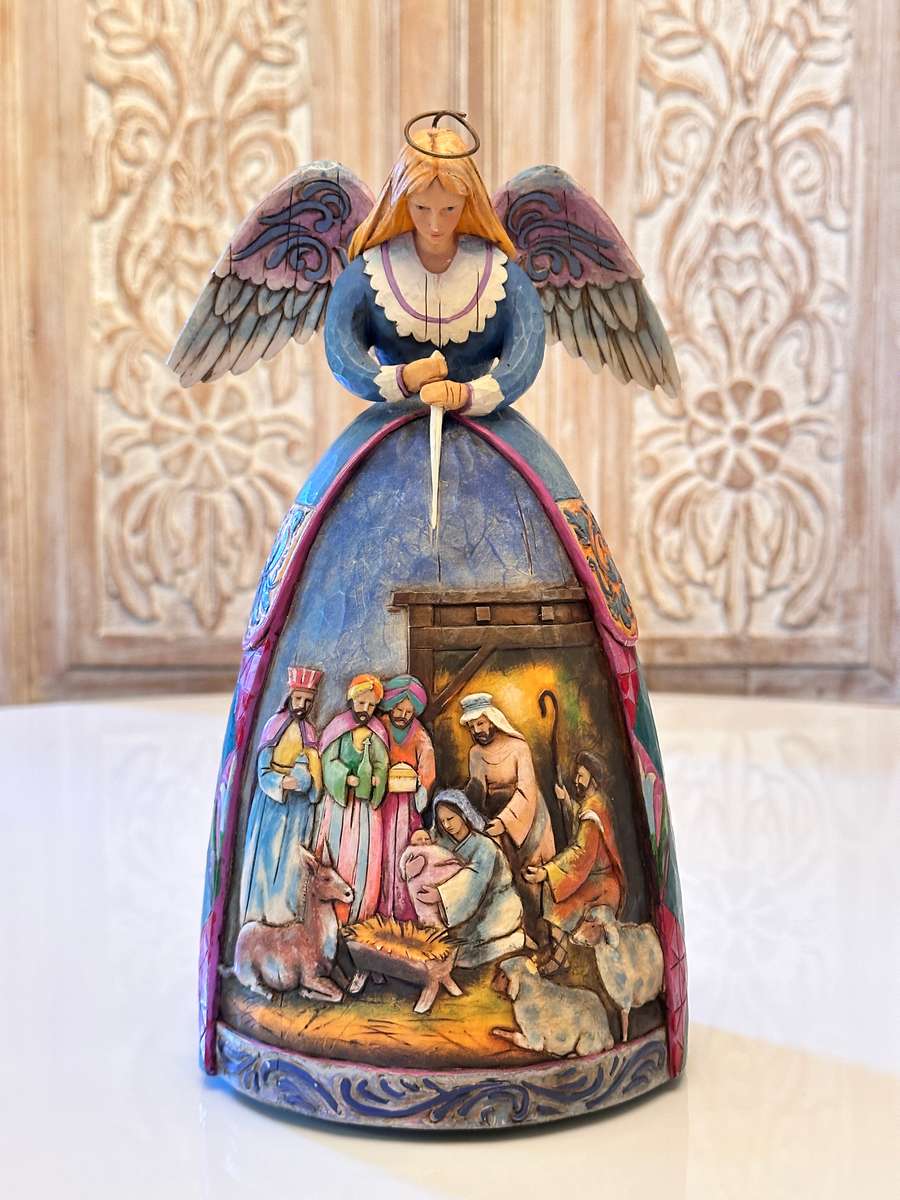 JIM SHORE Nativity Musical Angel - Large