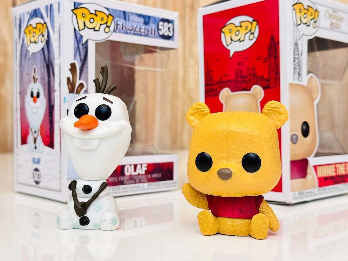 Disney Winnie the Pooh & Olaf Funko Pop Collection