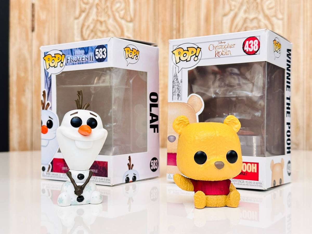 Disney Winnie the Pooh & Olaf Funko Pop Collection