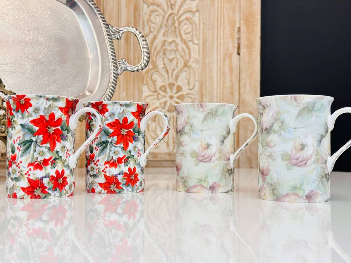 Maxwell Williams Vintage Fine Porcelain Mug Set