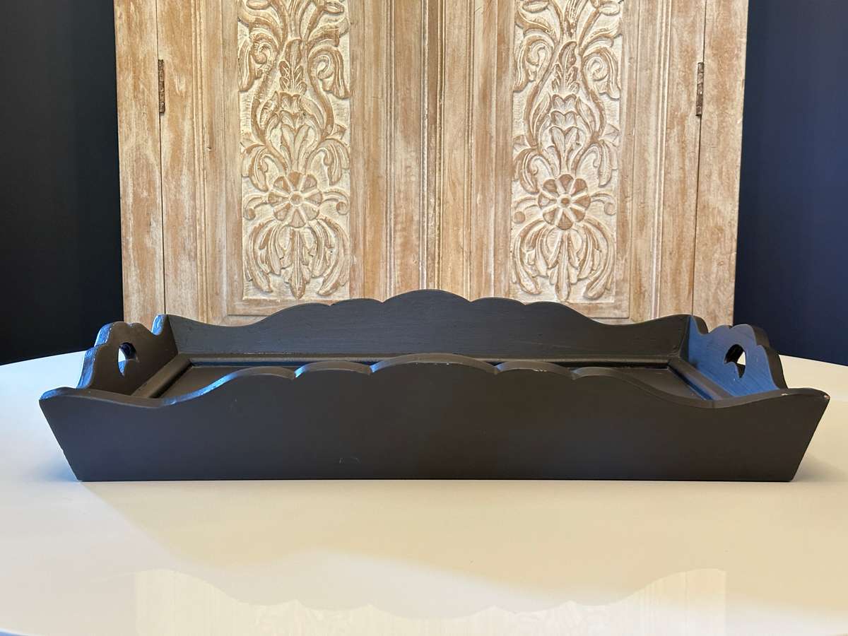 Stylish Design Serving Tray with Stand