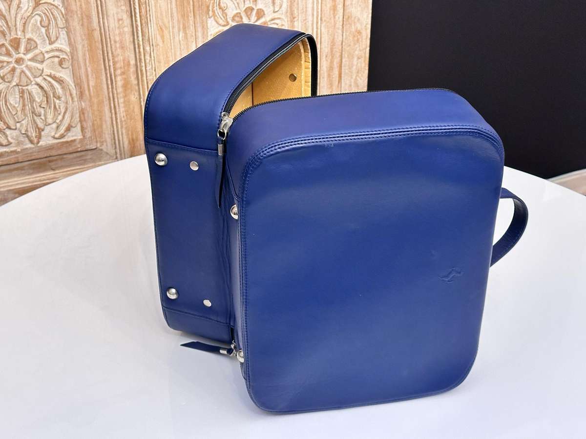 Ferrari 456M Vintage Schedoni Handcrafted Leather Bag