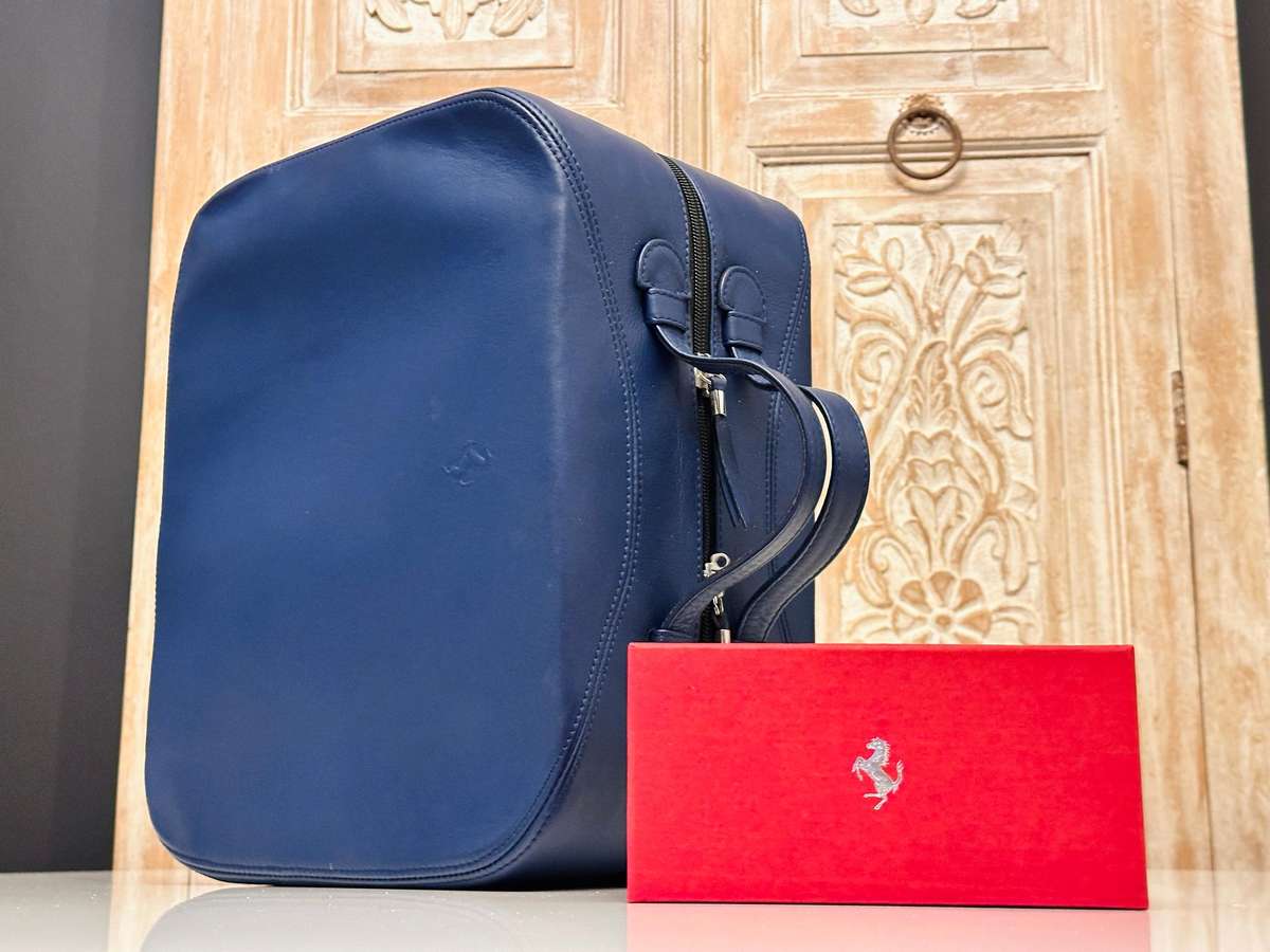 Ferrari 456M Vintage Schedoni Handcrafted Leather Bag