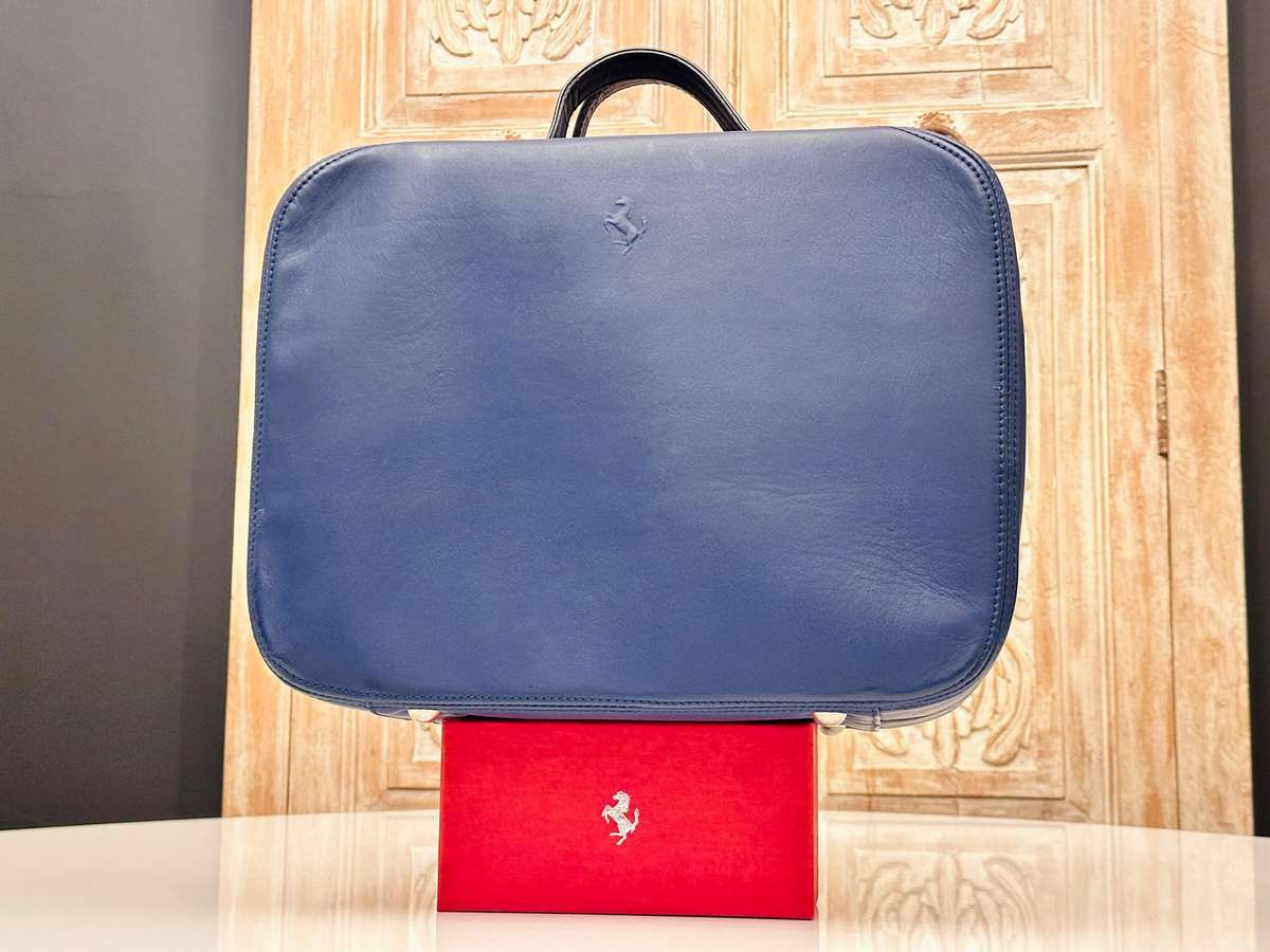 Ferrari 456M Vintage Schedoni Handcrafted Leather Bag