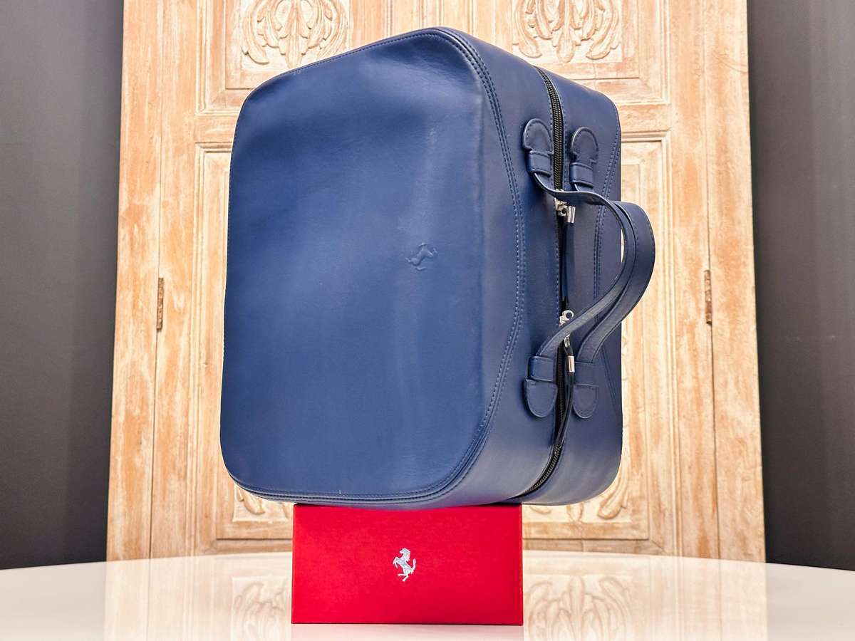 Ferrari 456M Vintage Schedoni Handcrafted Leather Bag