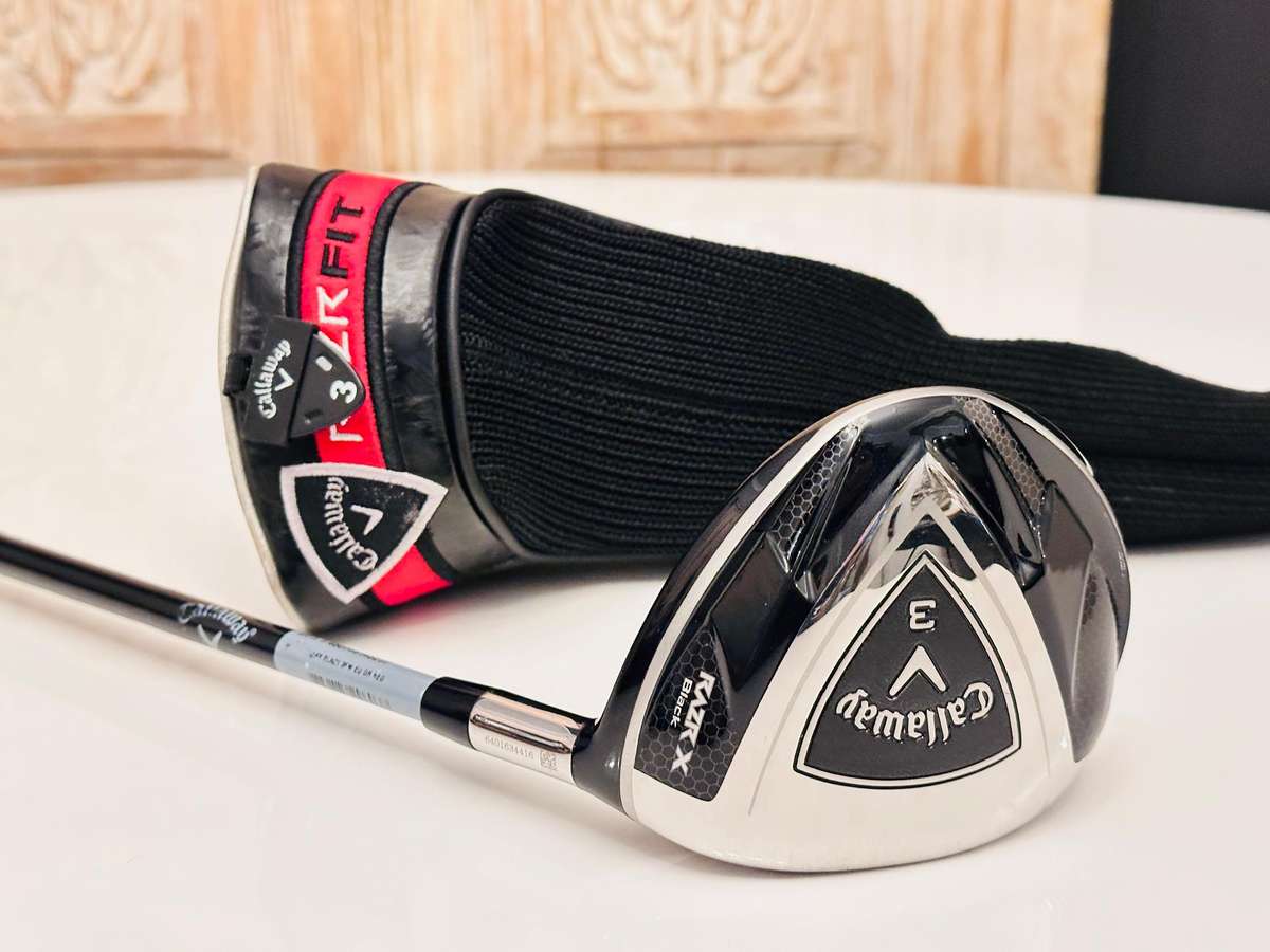Callaway RAZR X Black Fairway 3 Wood with Headcover