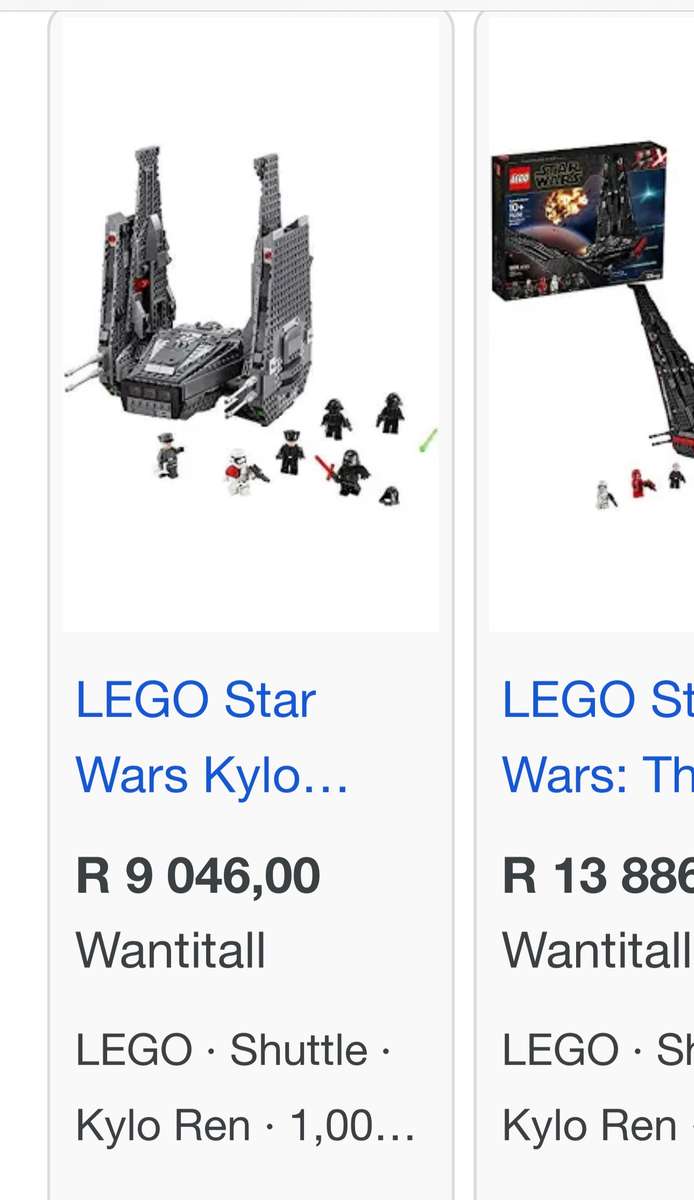 LEGO STAR WARS Kylo Rens Command Shuttle Collectable - LARGE