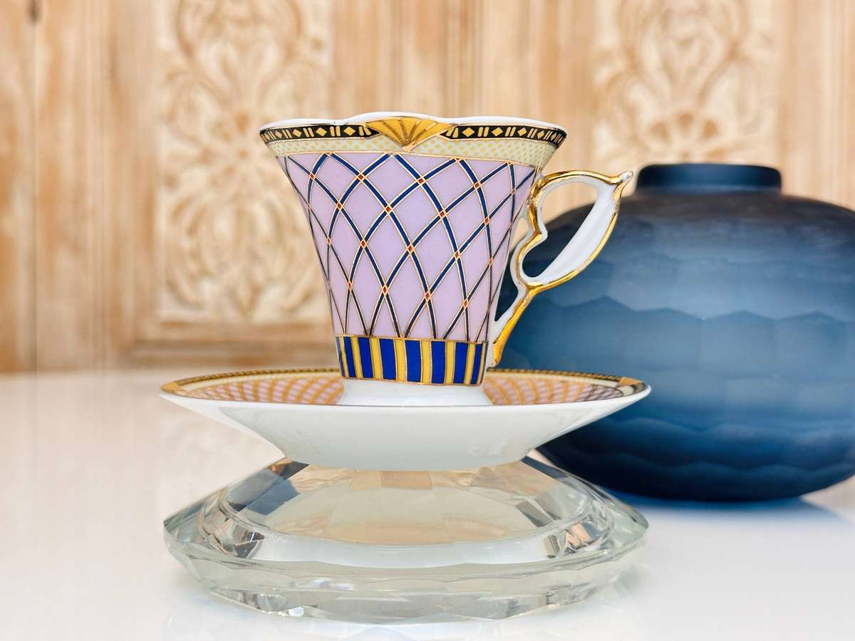 Exquisite Vintage Wiesenthal Demitasse Duo Collectable