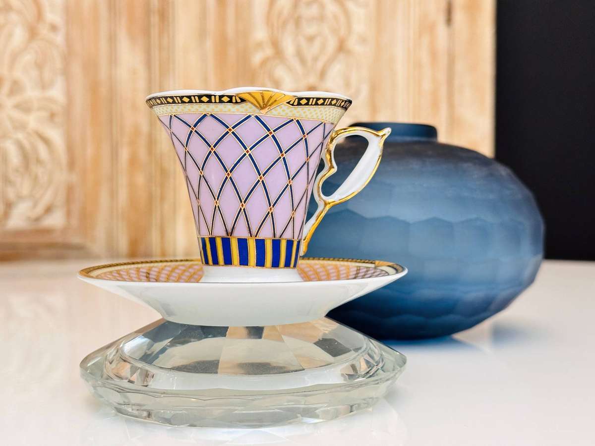 Exquisite Vintage Wiesenthal Demitasse Duo Collectable